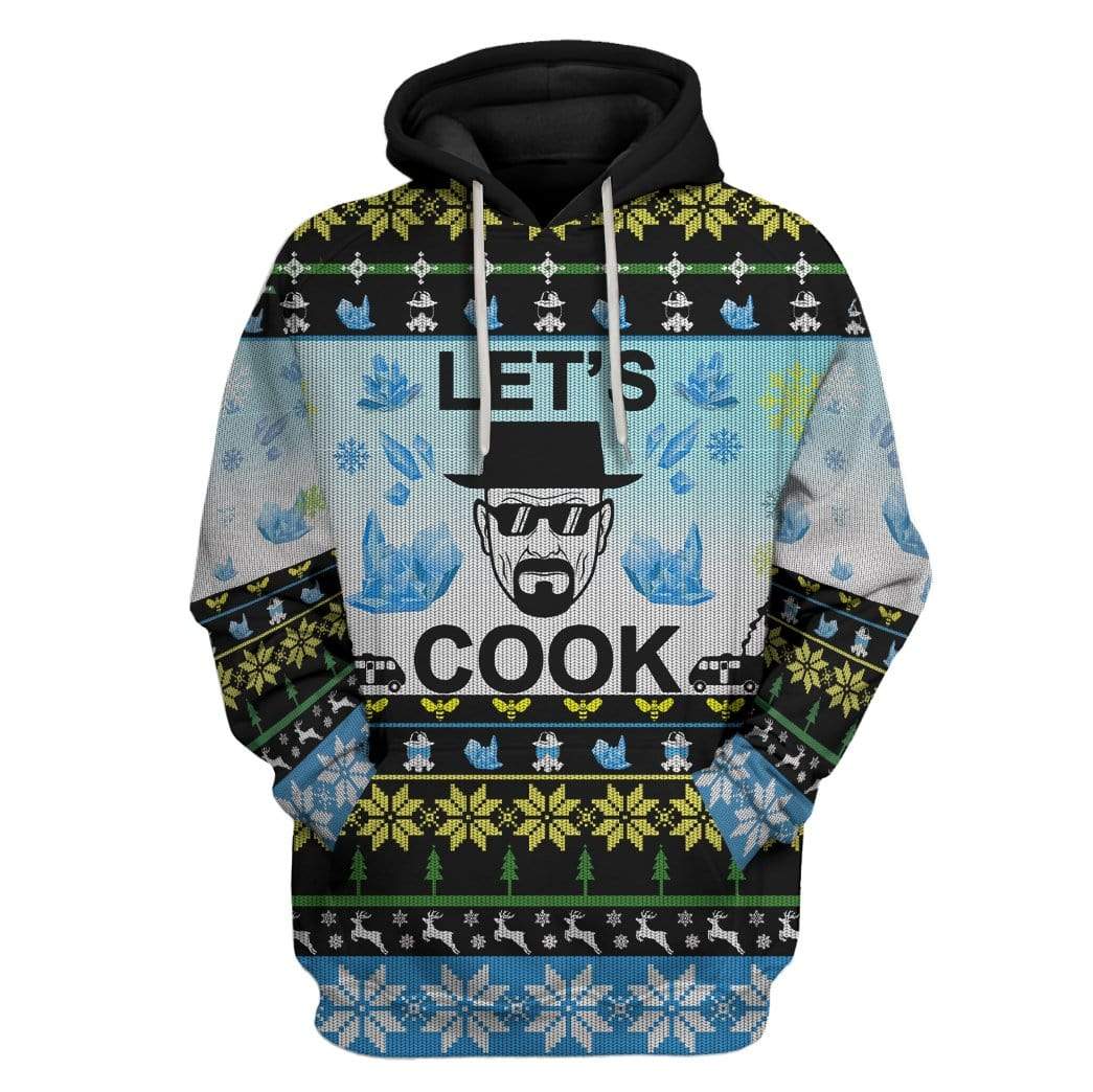 Custom Ugly Let's Cook Apparel HD-DT25101904 3D Custom Fleece Hoodies Hoodie S 