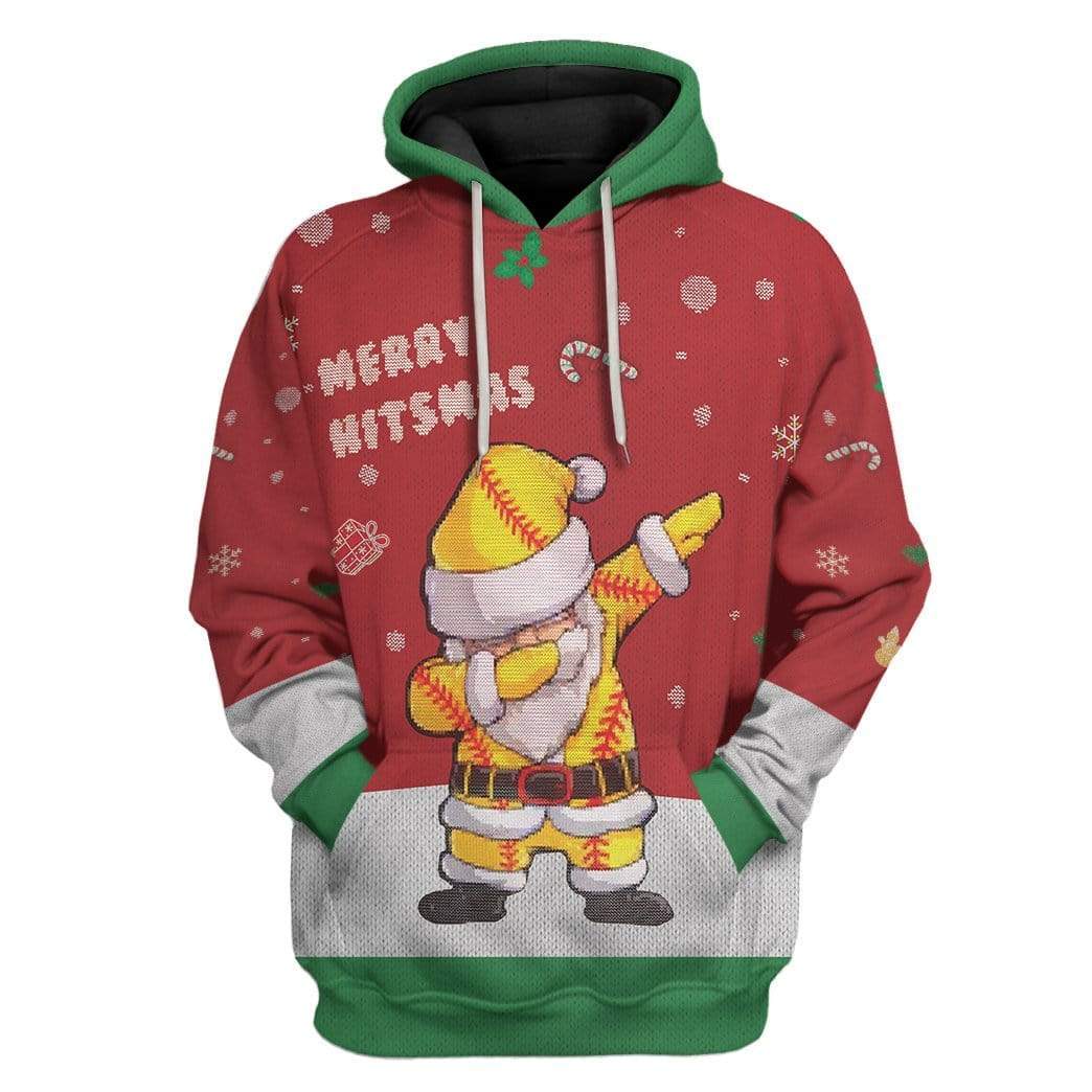 Custom Ugly Santa Apparel HD-DT28101906 3D Custom Fleece Hoodies Hoodie S 