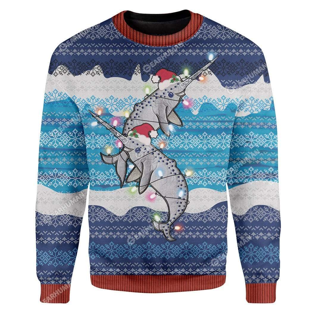 Custom Ugly Sea Creatures Christmas Sweater Jumper HD-TT01111904 Ugly Christmas Sweater 