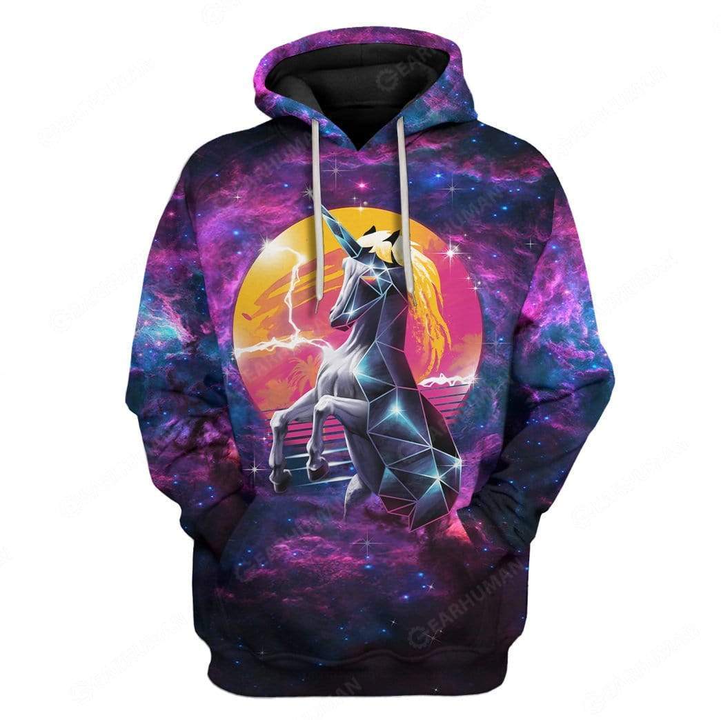 Custom Unicorn Apparel HD-DT2781923 3D Custom Fleece Hoodies Hoodie S 
