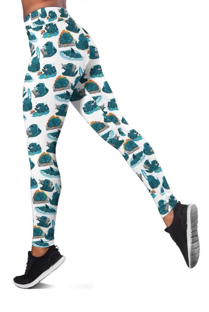 Cute godzilla Full-print Leggings HD-GH20502-LEG Leggings 