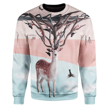 Gearhumans Deer Custom T-Shirts Hoodies Apparel