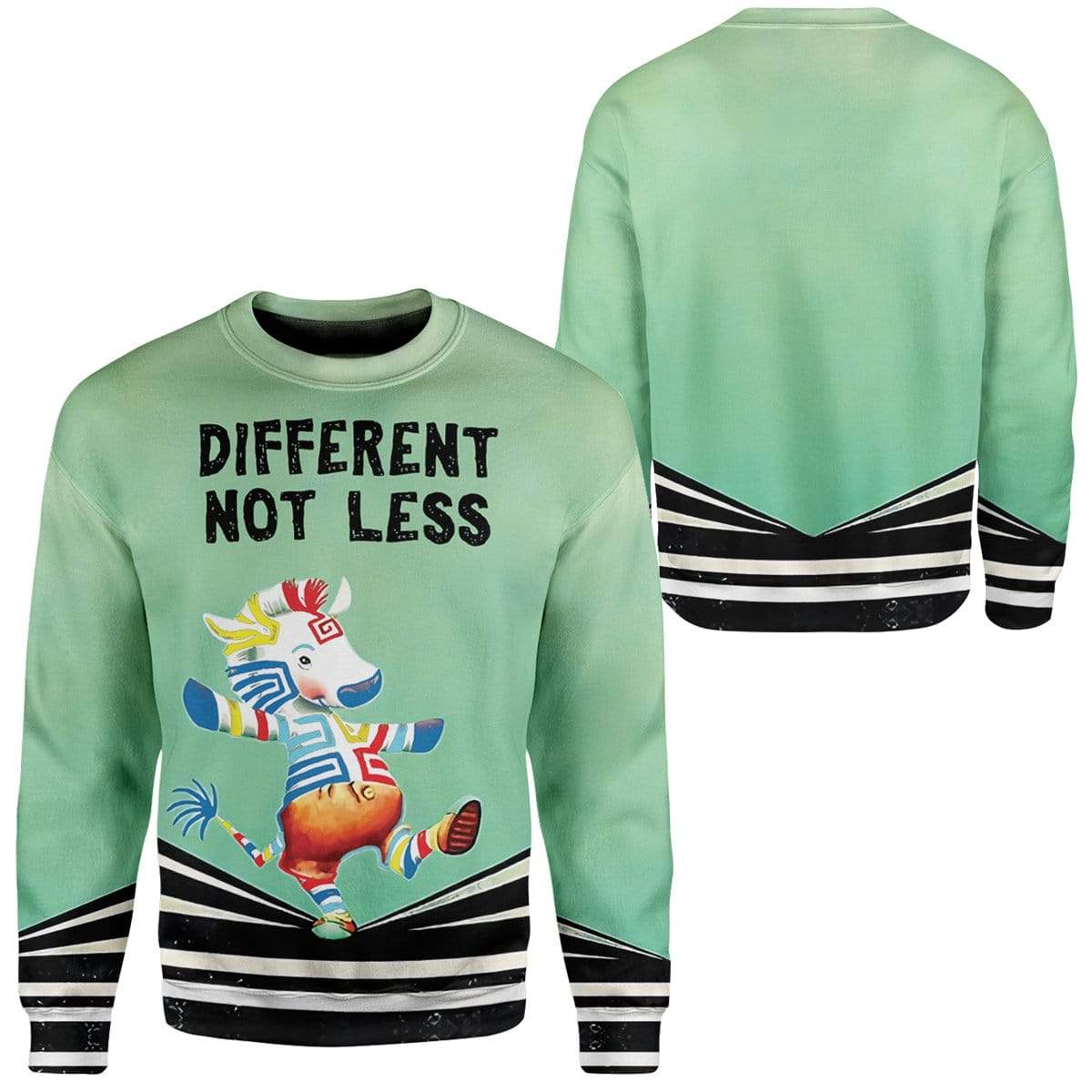 Different Not Less Custom T-Shirts Hoodies Apparel HD-QM0402203 3D Custom Fleece Hoodies 