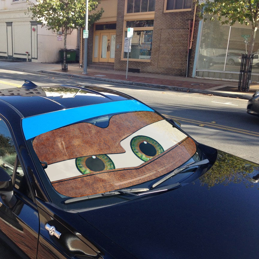 Pixar cars windshield sun hot sale shade