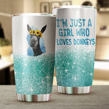 Gearhumans Love Donkey - Tumbler Cup