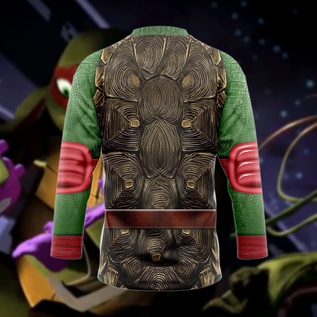 Gearhumans 3D Raphael Raph TMNT Cosplay Custom Tshirt Hoodie Apparel