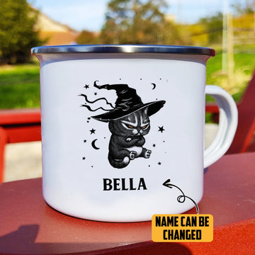 Gearhumans 3D Buckle Up Buttercup You Just Flipped My Witch Switch Custom Name Camping Mug