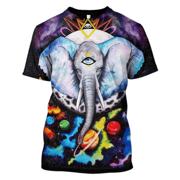 Gearhumans Elephant Hoodies - T-Shirts Apparel