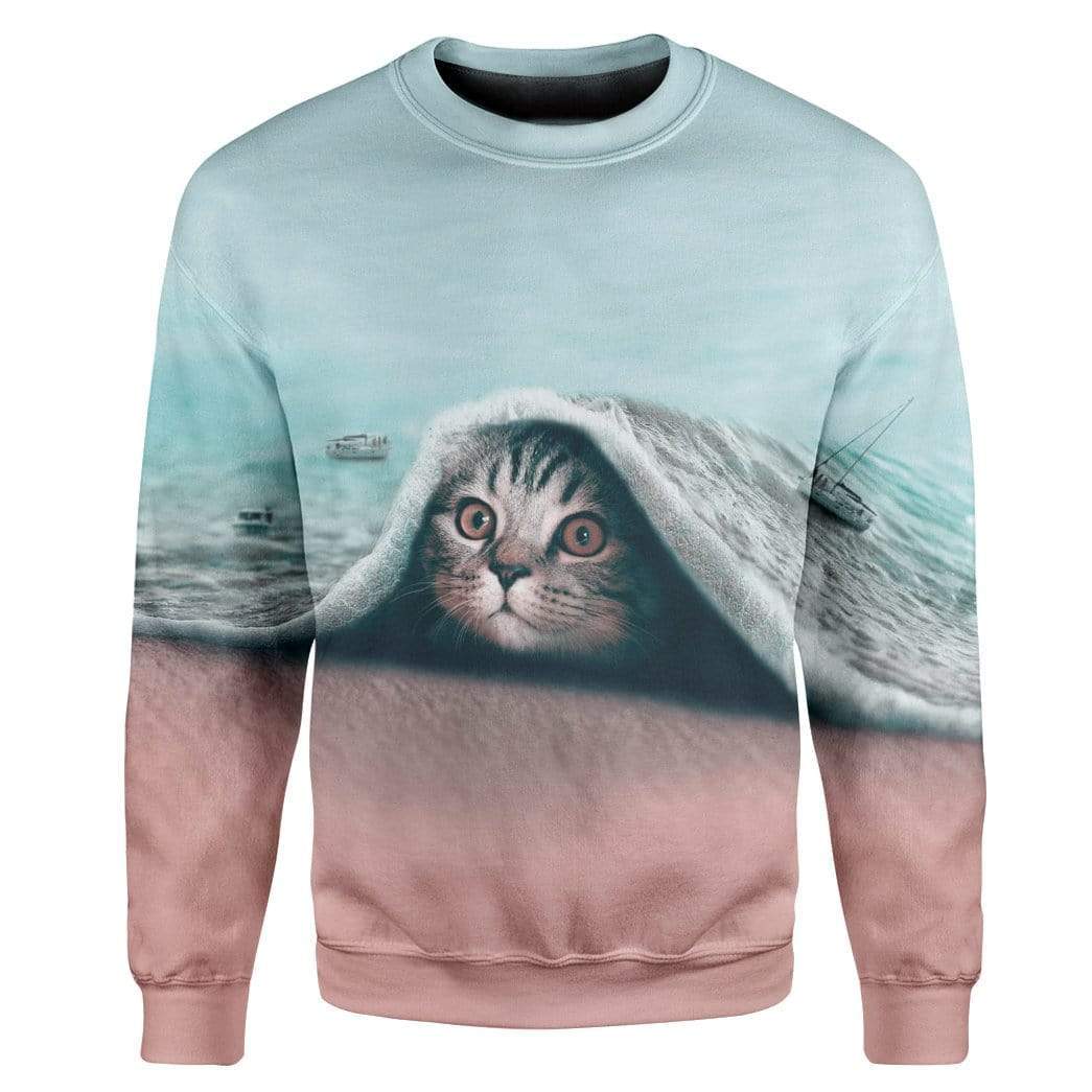 Fantastic Cat Custom Hoodie T-Shirts Apparel CT-AT1301201 3D Custom Fleece Hoodies Long Sleeve S 