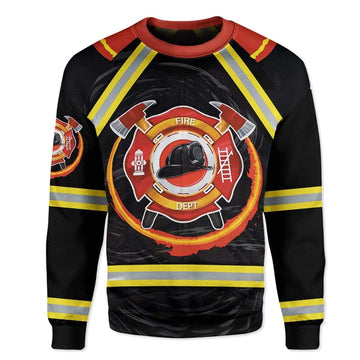 Gearhumans Fireman T-Shirts Hoodies Apparel