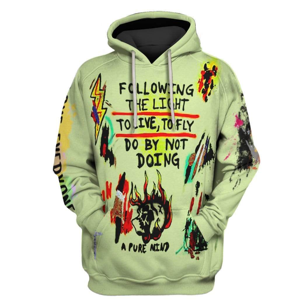 Following the light Custom T-shirt - Hoodies Apparel HD-GH20341 3D Custom Fleece Hoodies Hoodie S 