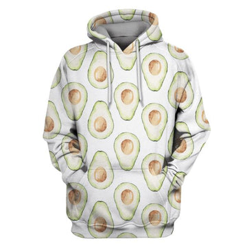 Gearhumans Fresh Avocados Hoodies - T-Shirts Apparel