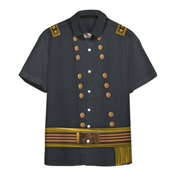 Gearhumans 3D Ulysses Simpson Grant Custom Short Sleeve Shirt