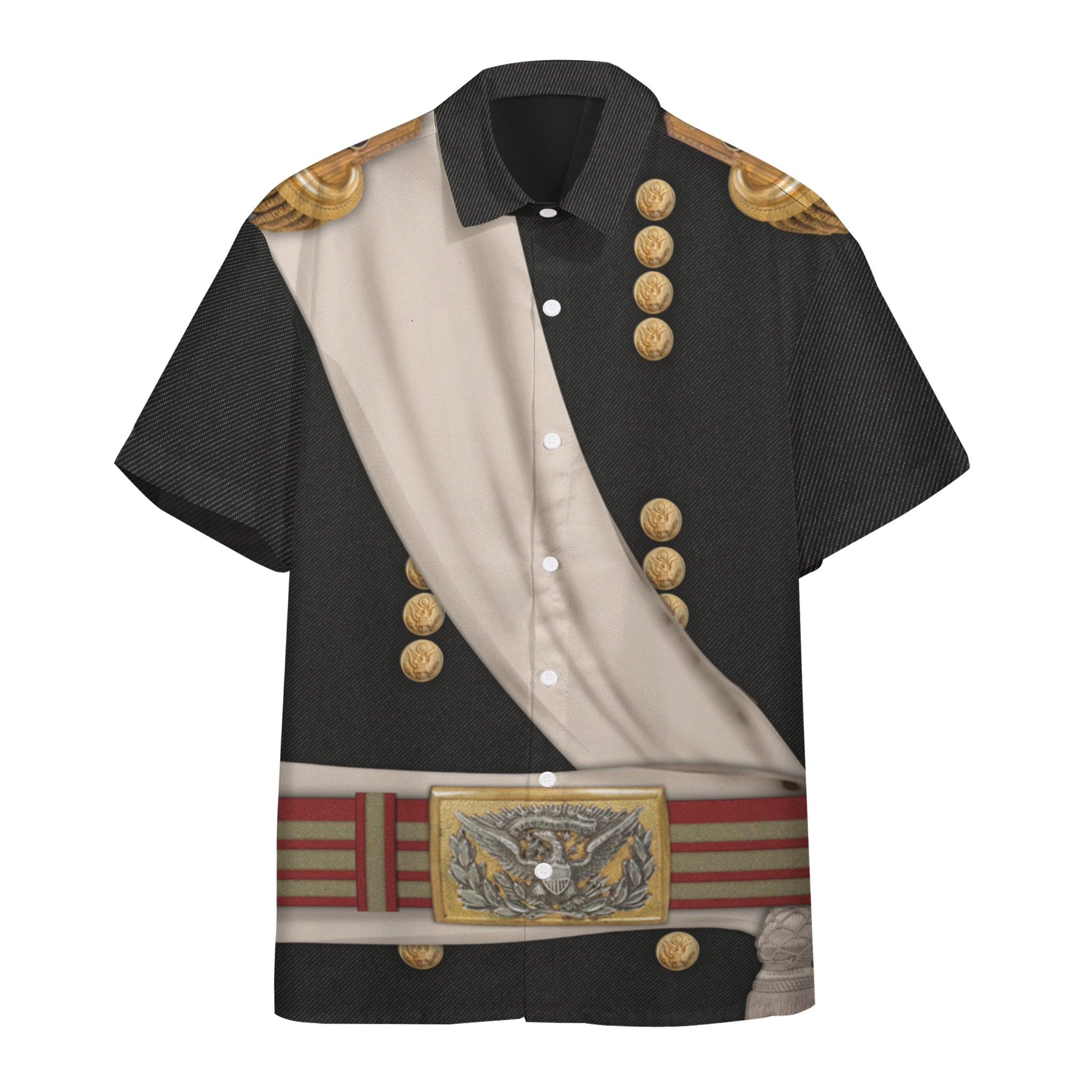 Gearhumans s 3D William Tecumseh Sherman Custom Short Sleeve Shirt