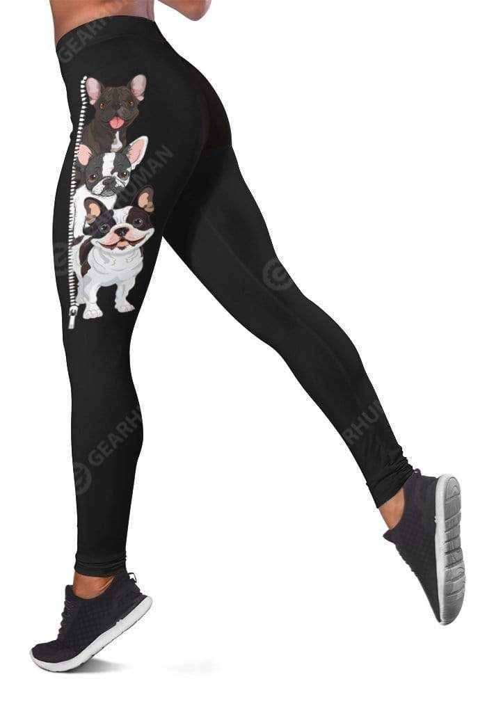 Full-print Leggings Bulldog HD-GH0281907-LEG Leggings 