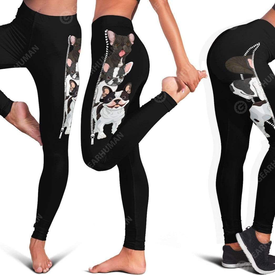 Full-print Leggings Bulldog HD-GH0281907-LEG Leggings 