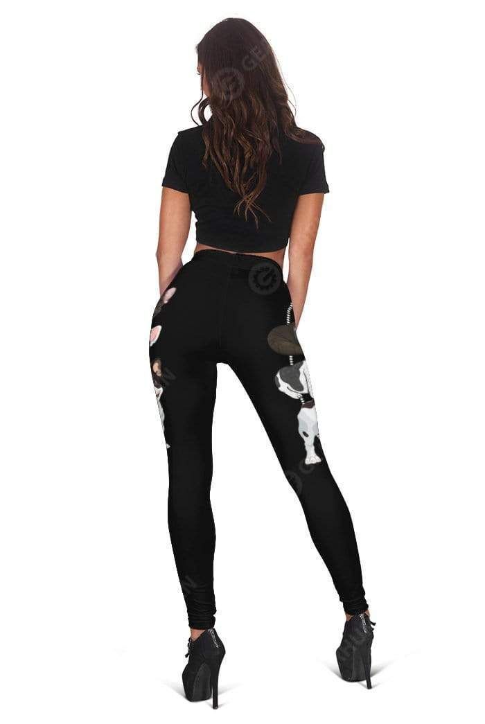 Full-print Leggings Bulldog HD-GH0281907-LEG Leggings 