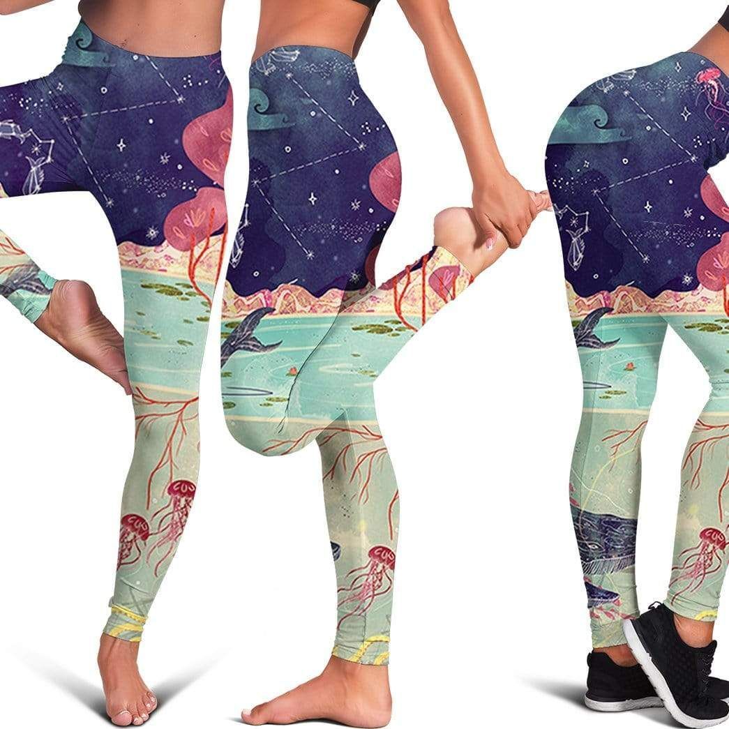 Full-print Leggings Stars And Sea HD-GH0581901-LEG Leggings 