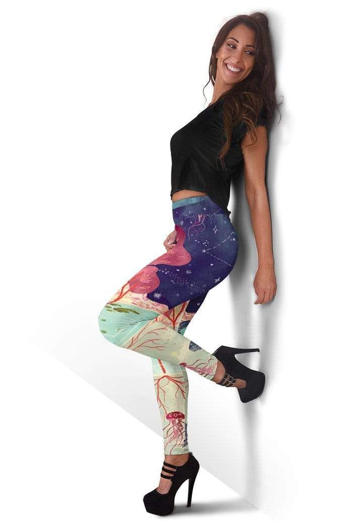 Full-print Leggings Stars And Sea HD-GH0581901-LEG Leggings 