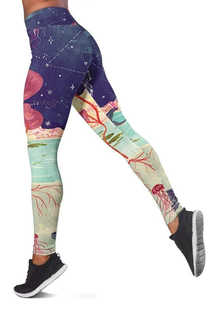 Full-print Leggings Stars And Sea HD-GH0581901-LEG Leggings 