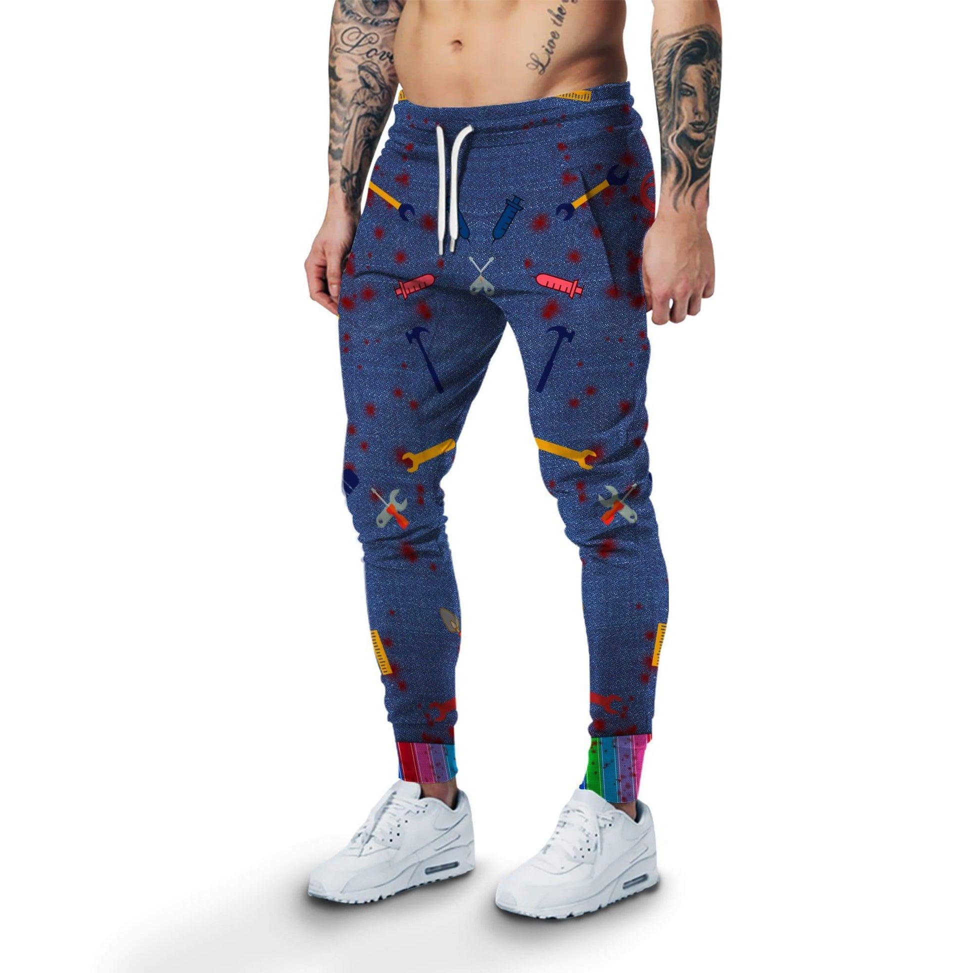 Full-print Sweatpants Chucky HD-GH0981910-WK 3D Custom Fleece Hoodies Sweatpants S 