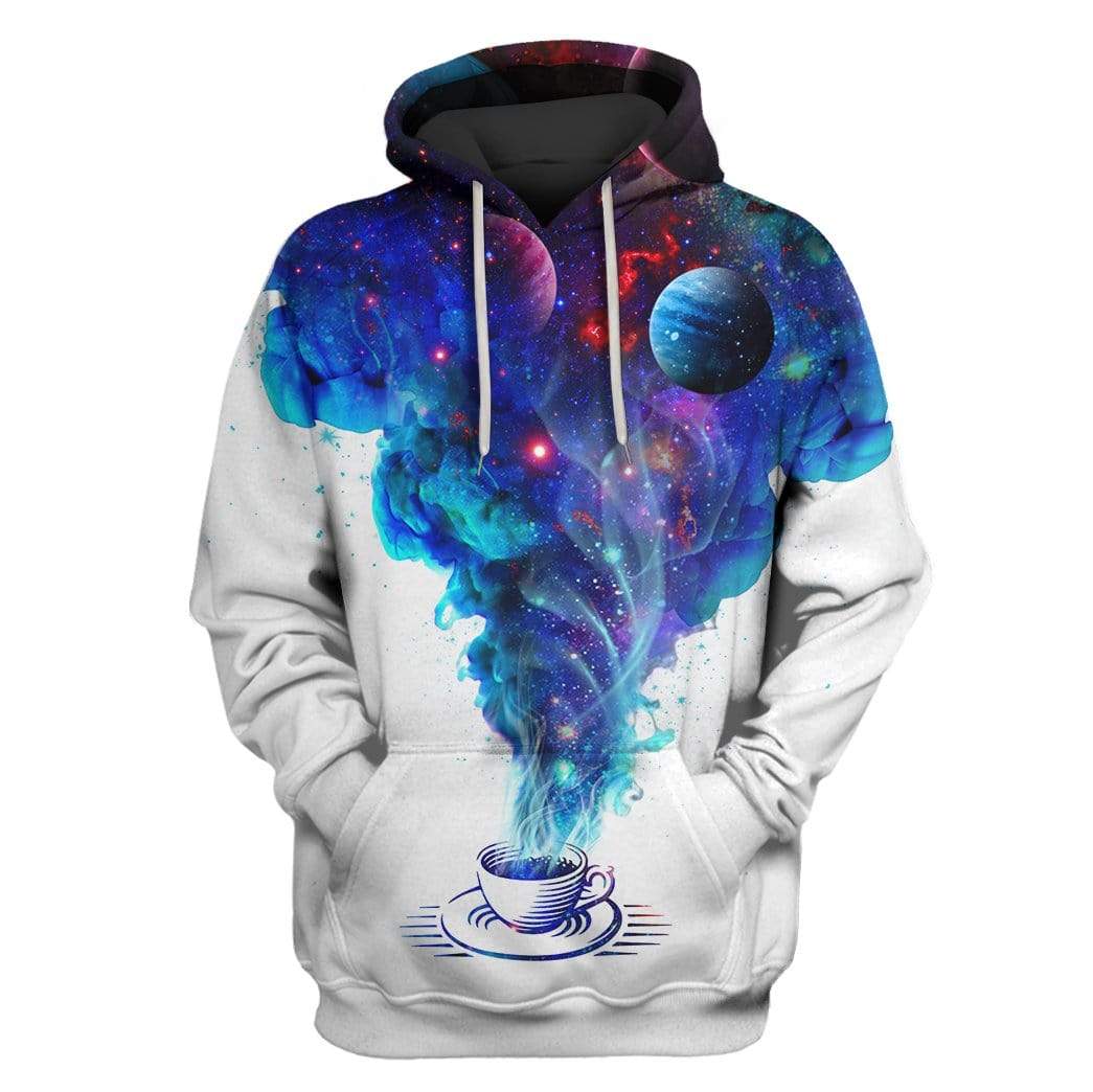 Galaxy Cup Custom T-shirt - Hoodies Apparel HD-GH20004 3D Custom Fleece Hoodies Hoodie S 