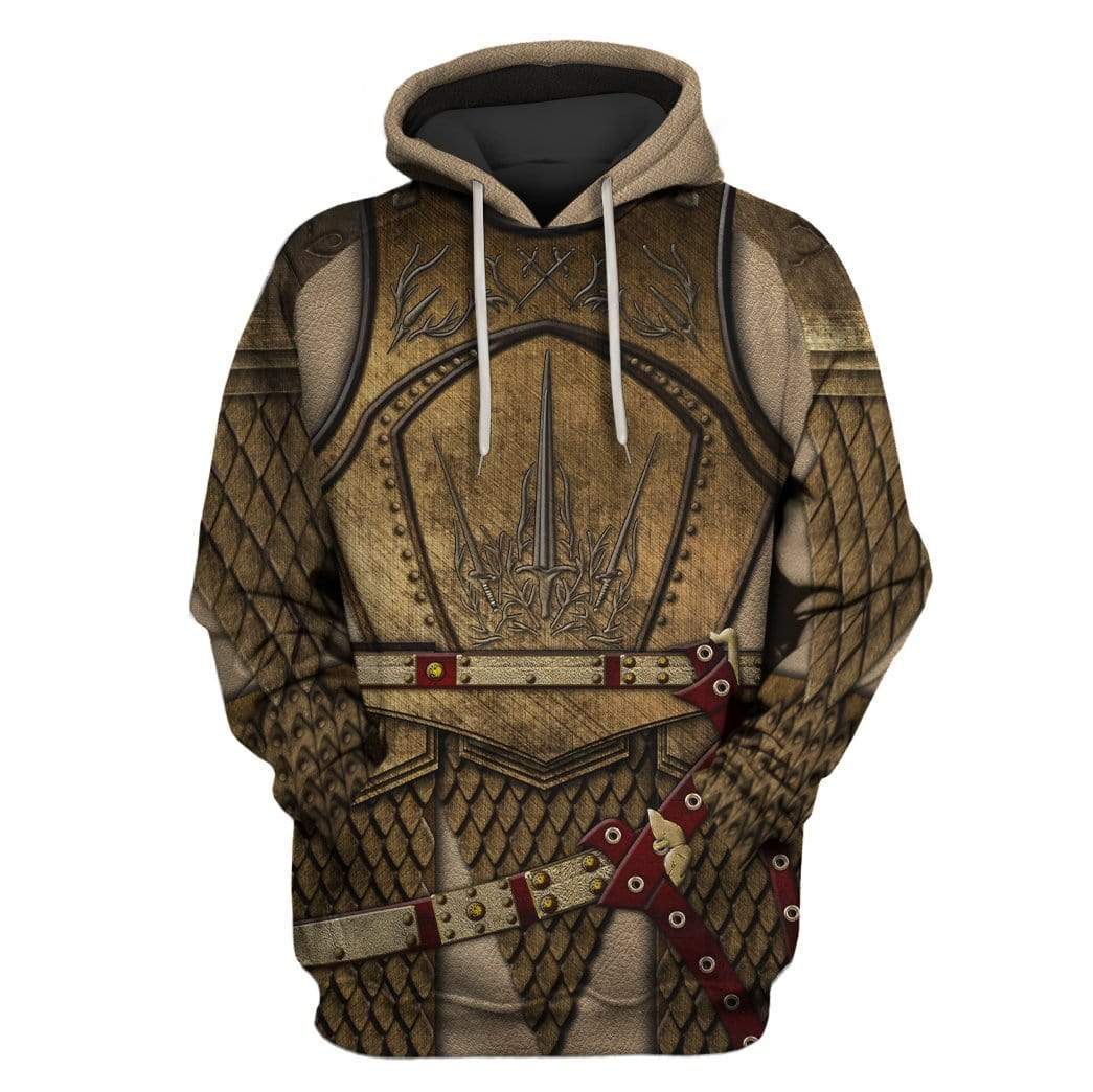 Game of Thrones Custom T-shirt - Hoodies Apparel HD-GH20120 3D Custom Fleece Hoodies Hoodie S 