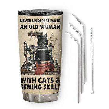 Gearhumans GB07124- 3D Sewing Knowledge Custom Tumbler