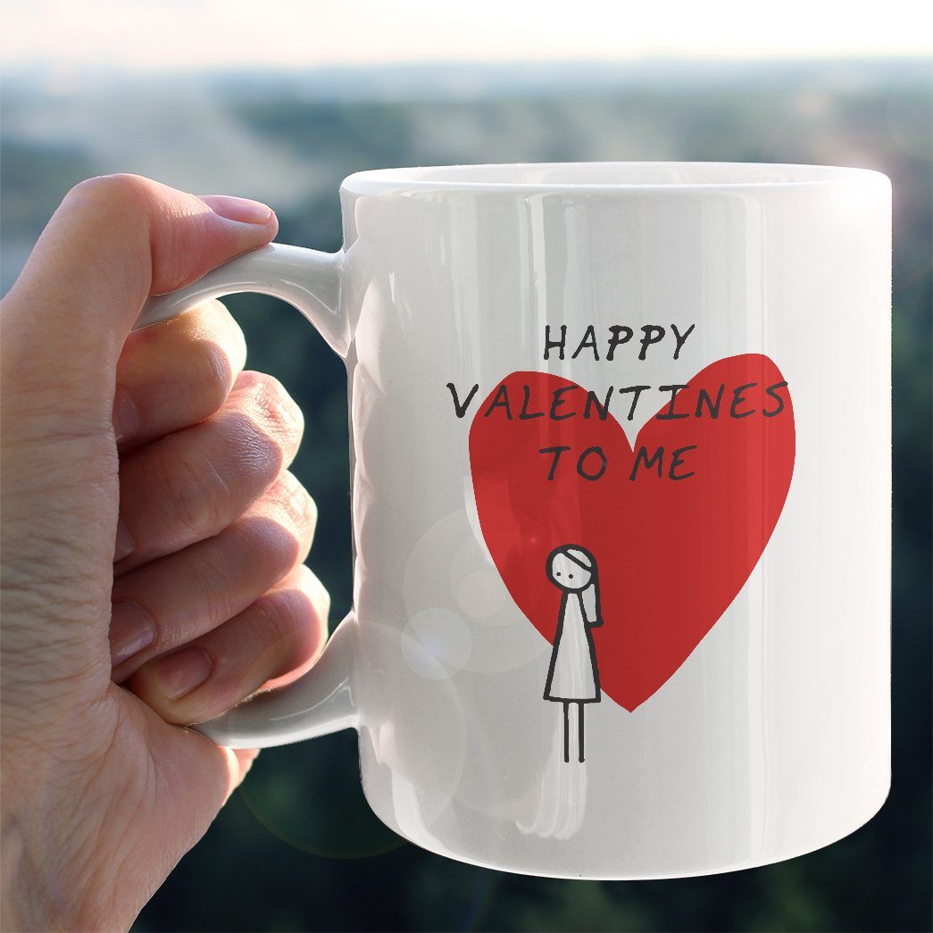 GearHuman 2D Girl Be My Valentine Cutsom Mug GR18012 Mug 