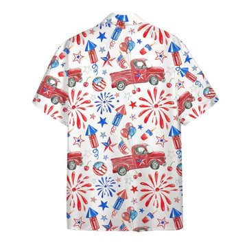 Gearhuman 3D 4th Of July Celebration Hawaii Shirt