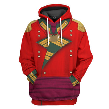 Gearhumans 3D 69th Foot Officer Custom Hoodie Apparel