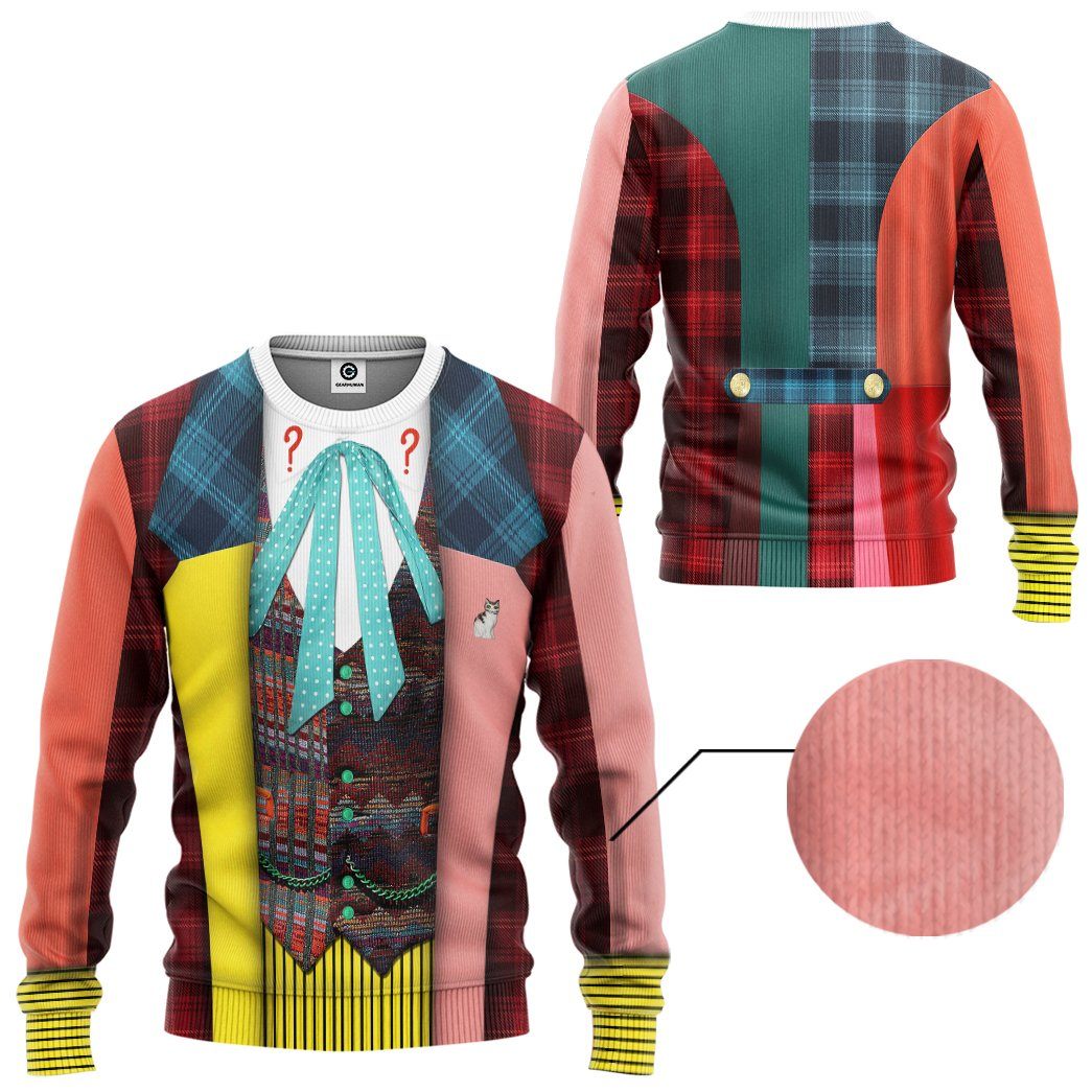 Gearhumans 3D 6th Doctor Who? Tshirt Hoodie Apparel