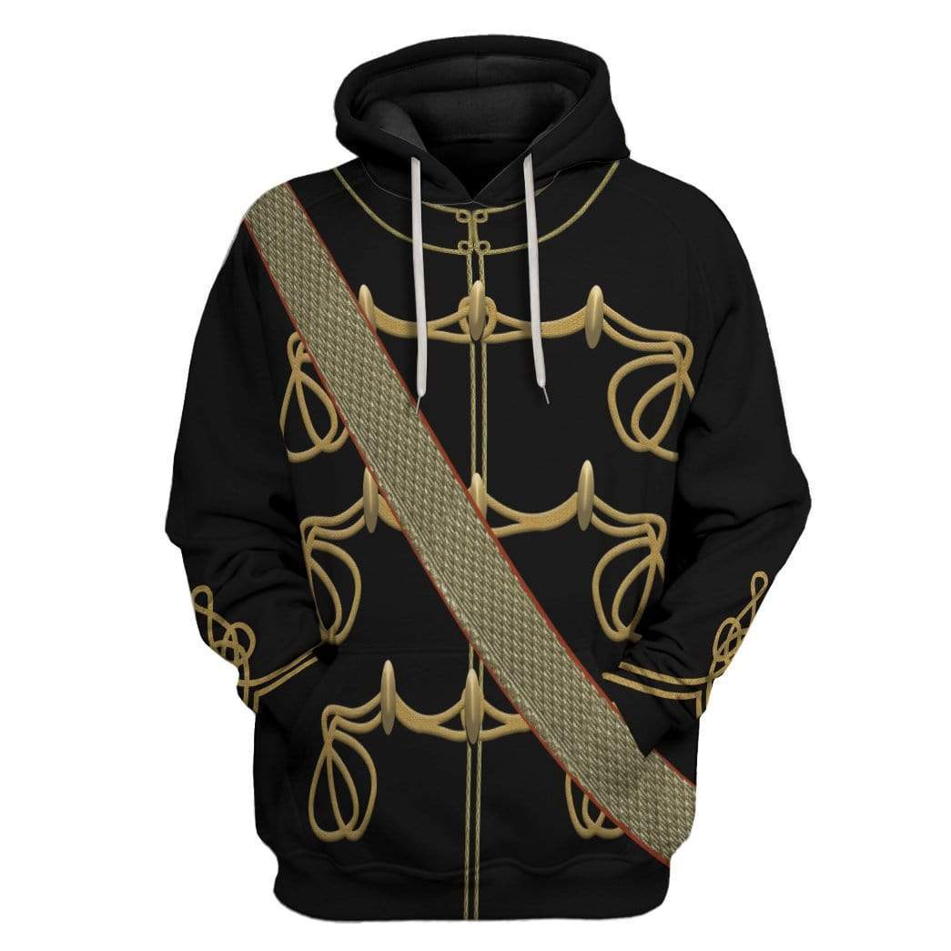 Gearhuman 3D 7th Hussars Custom Hoodie Apparel GW07054 3D Custom Fleece Hoodies Hoodie S 