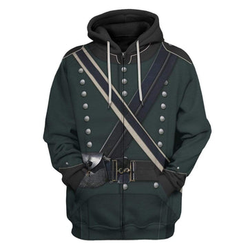 Gearhumans 3D 95th Rifles Uniform British Army Custom Hoodie Apparel