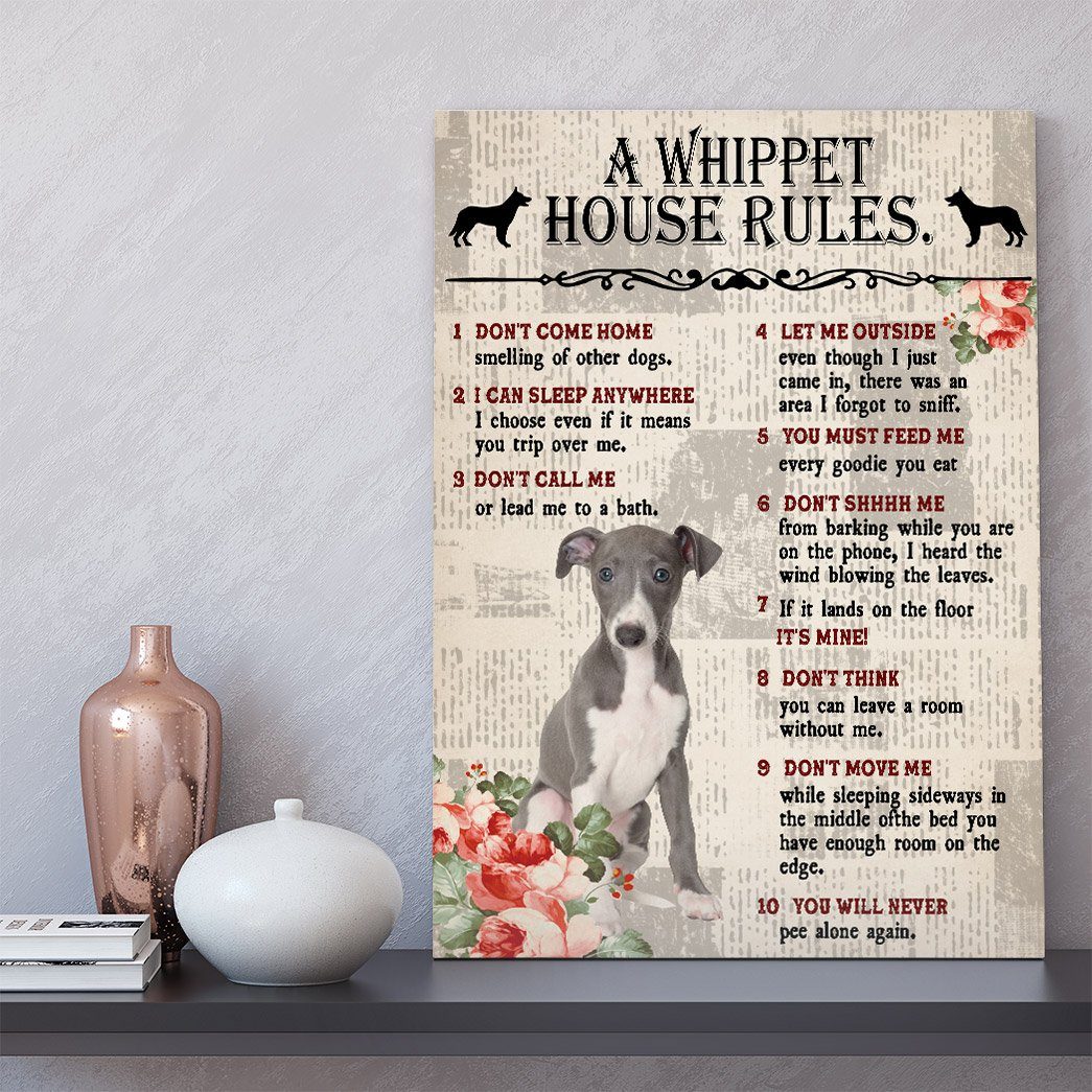 Gearhuman 3D A Whippet House Rules Canvas GK040234 Canvas