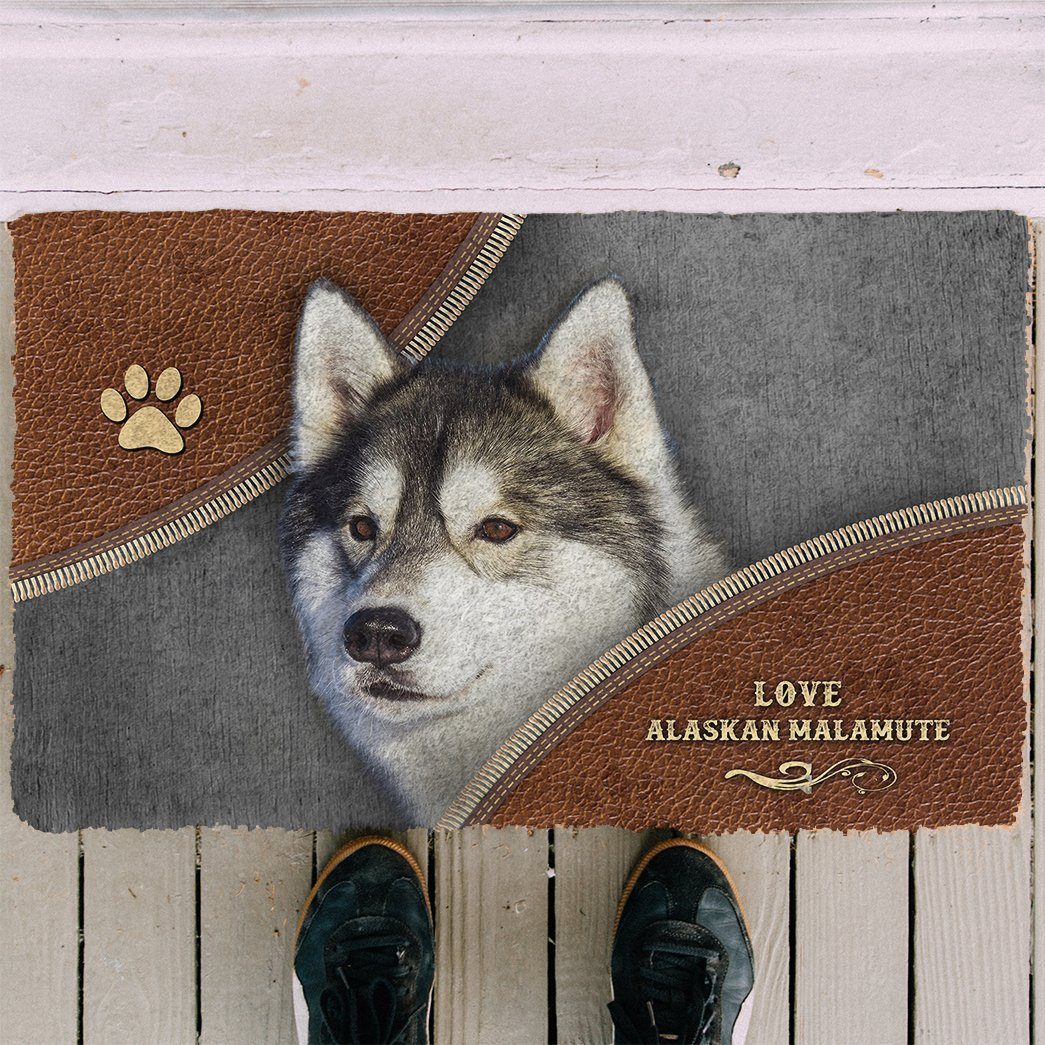 Gearhuman 3D Alaskan Malamute Doormat GV24023 Doormat