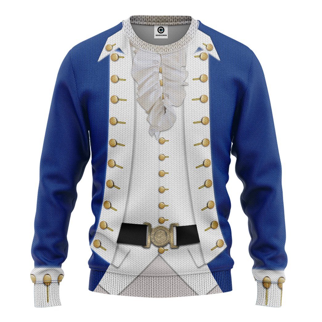 Gearhuman 3D Alexander Hamilton Custom Ugly Sweatshirt GV13103 Sweatshirt Sweatshirt S 