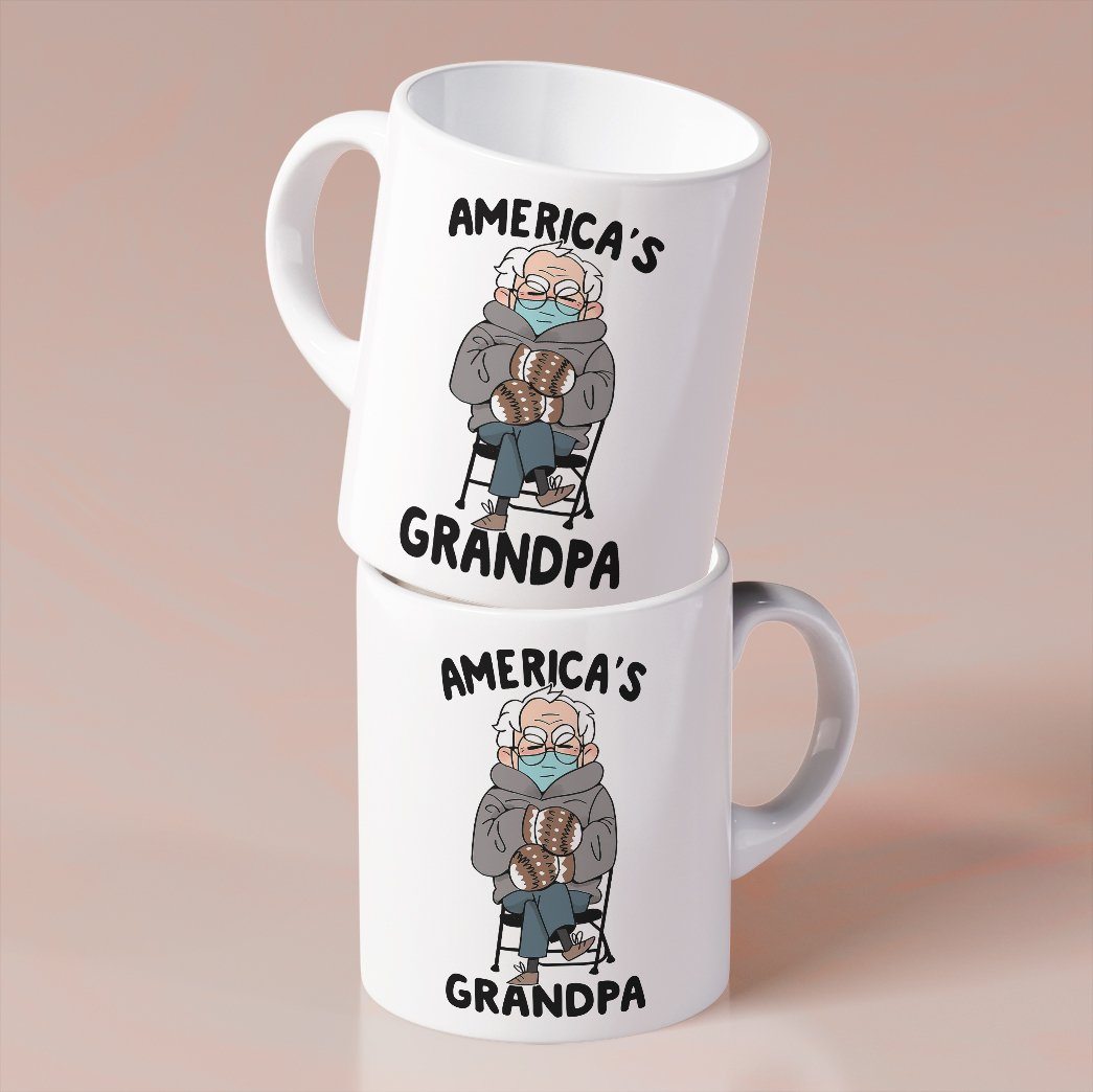 Gearhuman 3D America s Grandpa Custom Mug GK25011 Mug