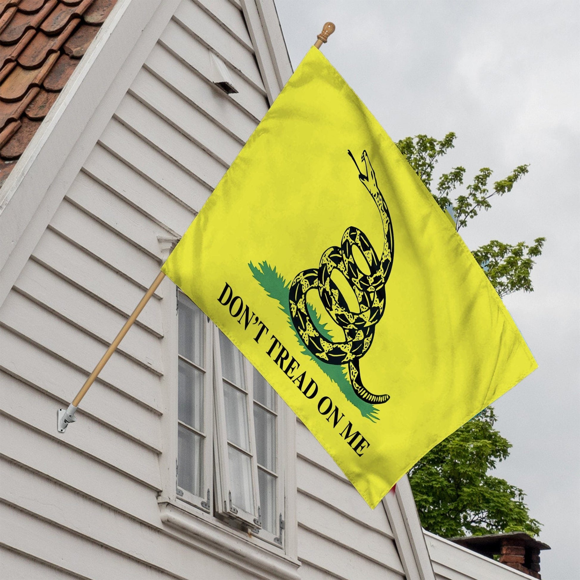 Gearhuman 3D American Gadsden Custom Flag GW25062112 House Flag 