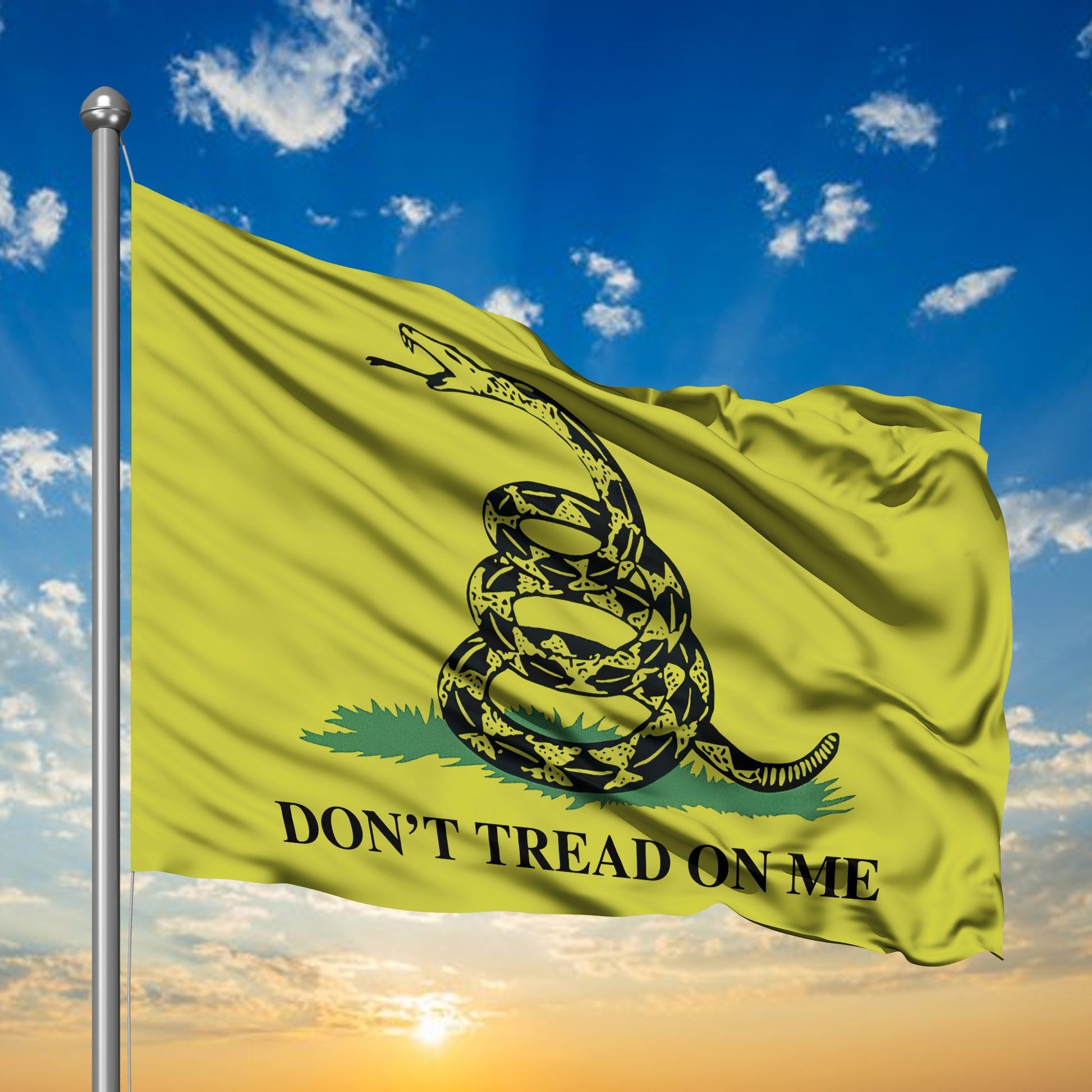 Gearhuman 3D American Gadsden Custom Flag GW25062112 House Flag 