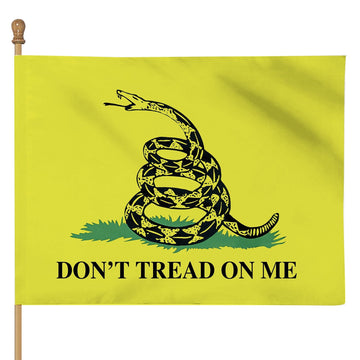 Gearhuman 3D American Gadsden Custom Flag GW25062112 House Flag House Flag S 