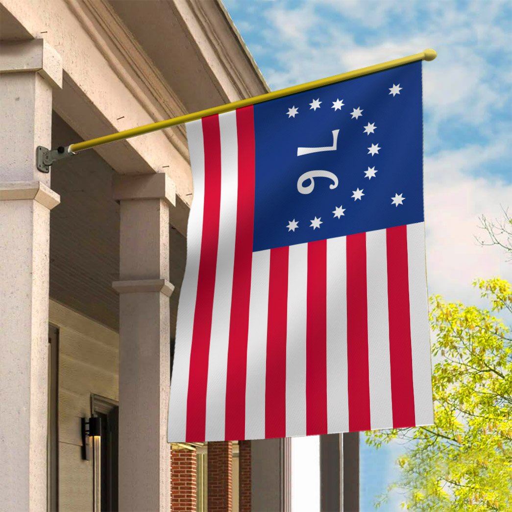 Gearhuman 3D American The Bennington Custom Flag GW2506214 House Flag 