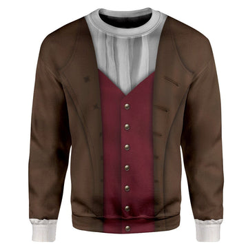 Gearhumans 3D Ancient Costume Thomas Jefferson Custom Sweatshirt Apparel