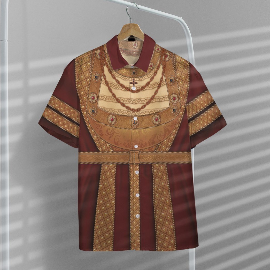 Gearhuman 3D Anne of Cleves Custom Short Sleeve Shirt GV171120 Short Sleeve Shirt 