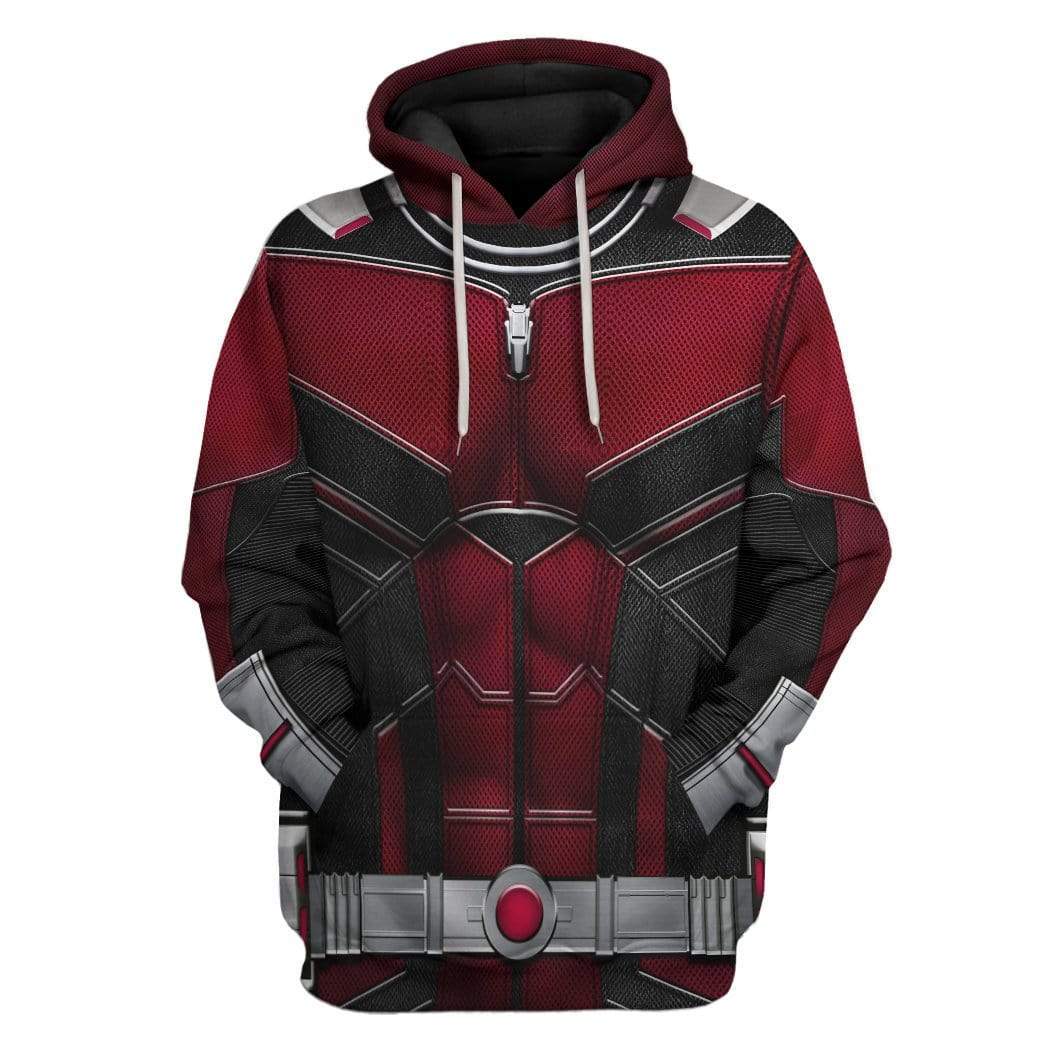 Gearhuman 3D Ant Man Custom Hoodie Apparel GV25059 3D Custom Fleece Hoodies Hoodie S 