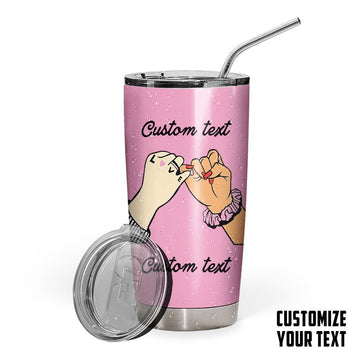 Gearhumans GearHuman 3D Anti Valentine You Are Single Too Custom Tumbler