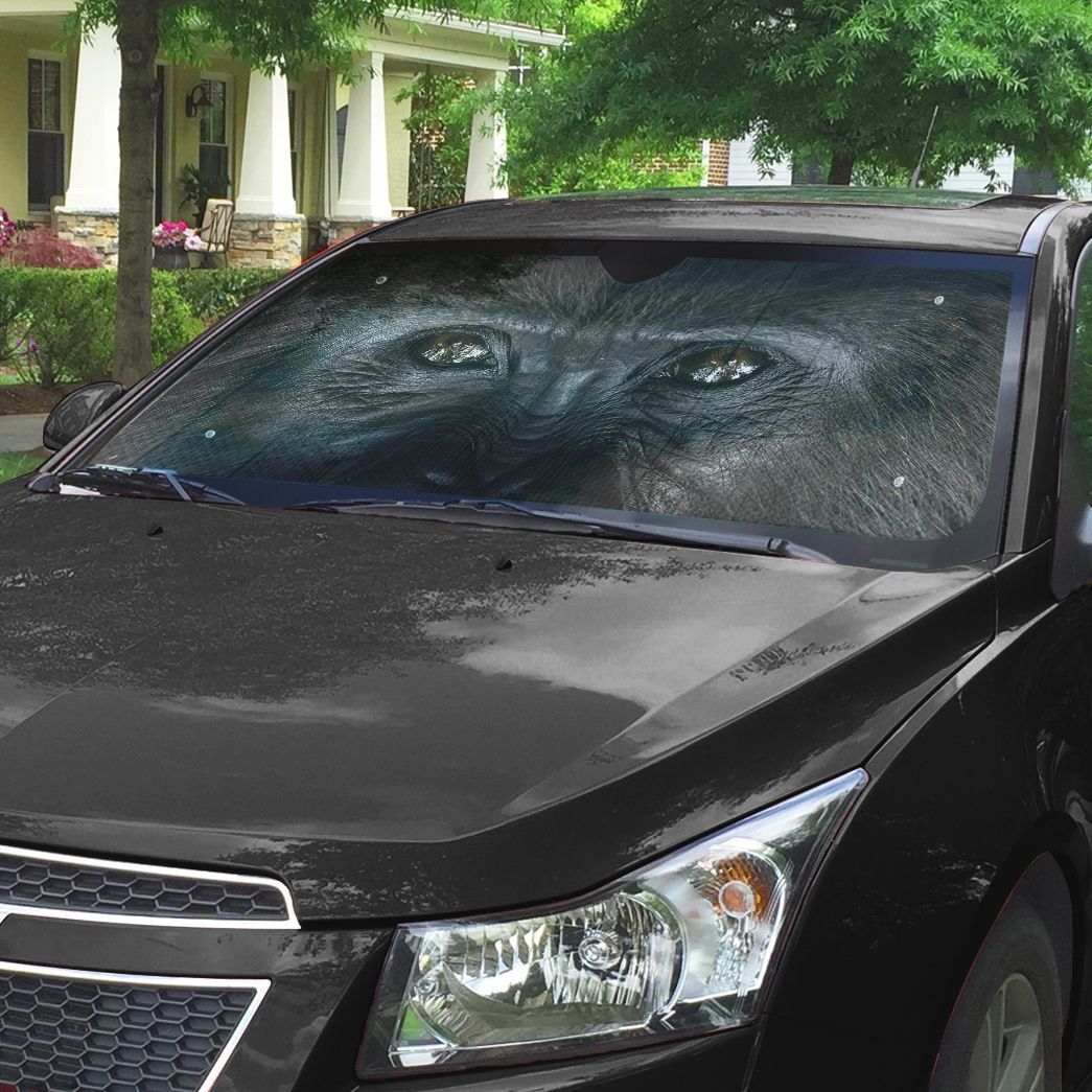 Gearhuman 3D Ape Eyes Sunshade ZK0607216 Auto Sunshade 