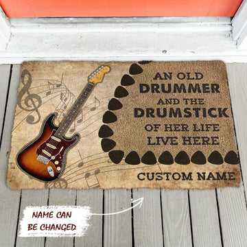 Gearhumans GearHuman 3D Archtop Guitars Guitars An Old Guitarist Custom Doormat