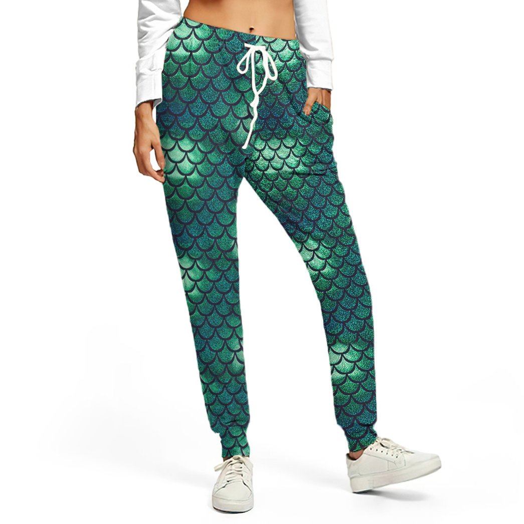 Gearhuman 3D Ariel Mermaid Custom Sweatpants Apparel CC24119 Sweatpants Sweatpants S 