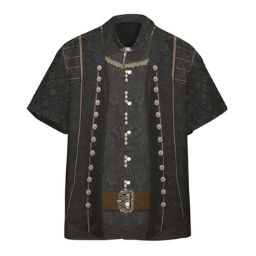 Gearhumans 3D Athos Custom Short Sleeve Shirt